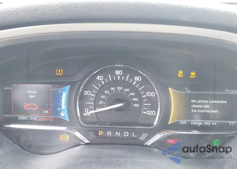 2020 Lincoln Mkz Hybrid Reserve z USA, uszkodzony, nr VIN 3LN6L5LU3LR618720